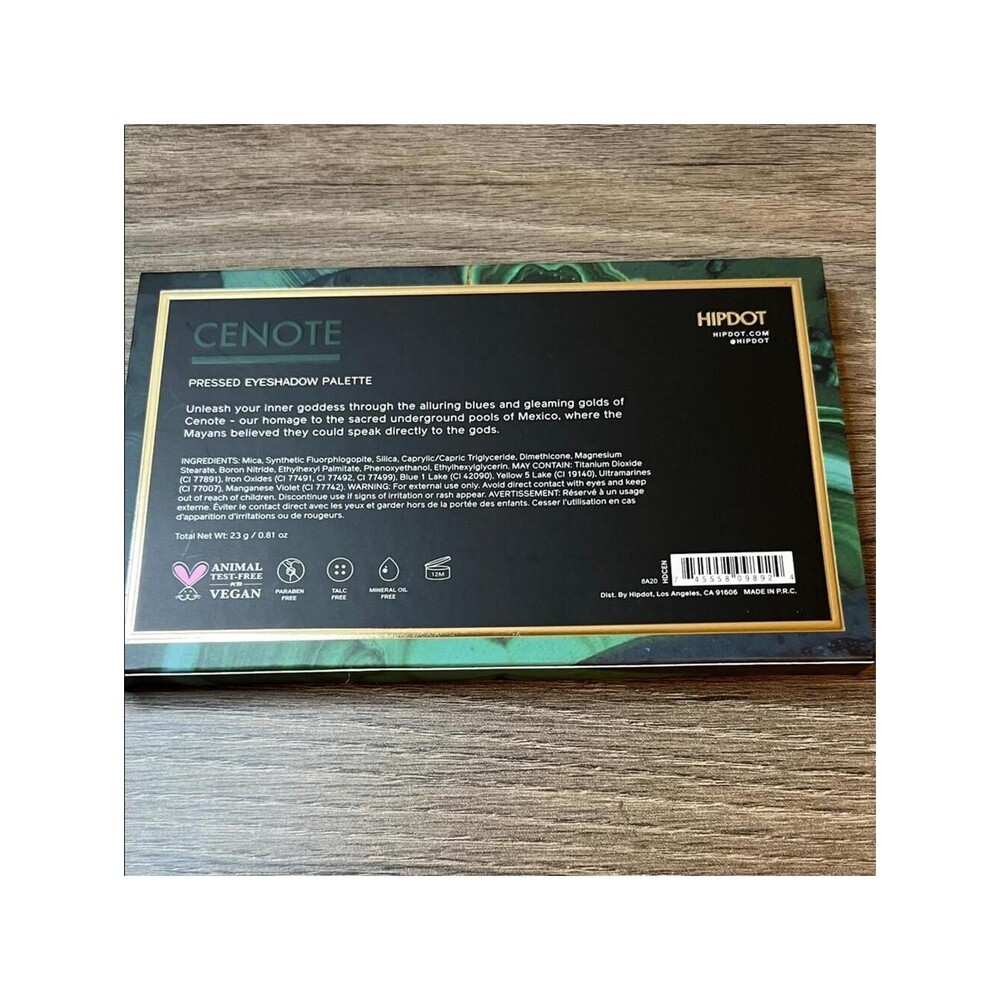 HipDot Cenote Pressed Eyeshadow Palette